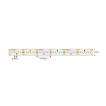 BANDĂ LED PROFESIONALĂ 22W/m 2700K 24V DC 420LED/m