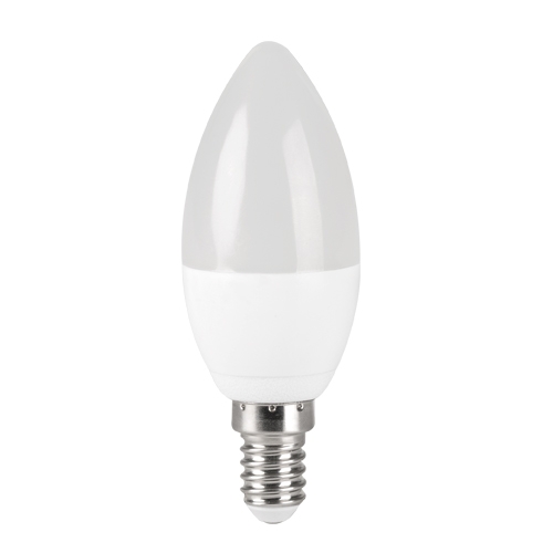 Bec LED tip con, 5W, E14, lumină caldă (**Cantitate minimă comandă: 10 buc**) - imagine 1