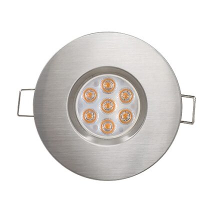 CORP DE ILUMINAT LED 6,5W 2700K, 45° NICHEL SATINAT, IP44