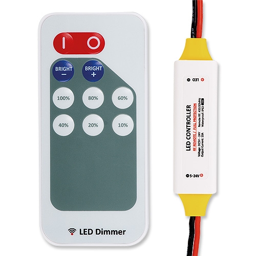 Dimmer_profesional_cu_telecomanda_RF_pentru_benzi_LED_monocromatice_P1SCDRF_qksj Dimmer profesional cu telecomandă RF pentru benzi LED monocromatice - imagine 1