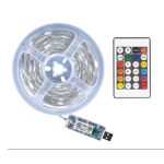 KIT BANDĂ LED RGB IP65 20M 5V 1W/M USB