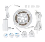Kit bandă LED cu senzor pentru dormitor, 2 laturi x 1,7m