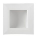 Lampă LED cu lumină indirectă, încastrabilă, 8W, patrata, 4200K