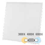 Panou LED 600×600 mm, 40W, 3000K/4000K/6000K, 137 lm/W, 220V-240V AC, IP44