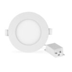 PANOU LED INCASTRABIL ROTUND 6W 4200K