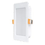 Panou LED incastrabil, pătrat, 12W, 4000K, 220-240V AC - imagine 2