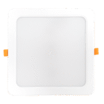 Panou LED incastrabil, pătrat, 24W, 4000K, 220-240V AC