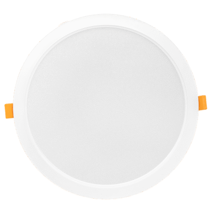 Panou LED incastrabil, rotund, rezistent la apa, 24W, 3000K/4000K/6500K, 220-240V