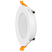 Panou LED incastrabil, rotund, rezistent la apa, 5W, 3000K/4000K/6500K, 220-240V AC, IP54 - imagine 2