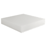 Plafonieră 18W/24W/30W, CCT 3000K/4000K/5000K, 220V-240V AC, IK08, alba, patrata, IP54, IK08 - imagine 3