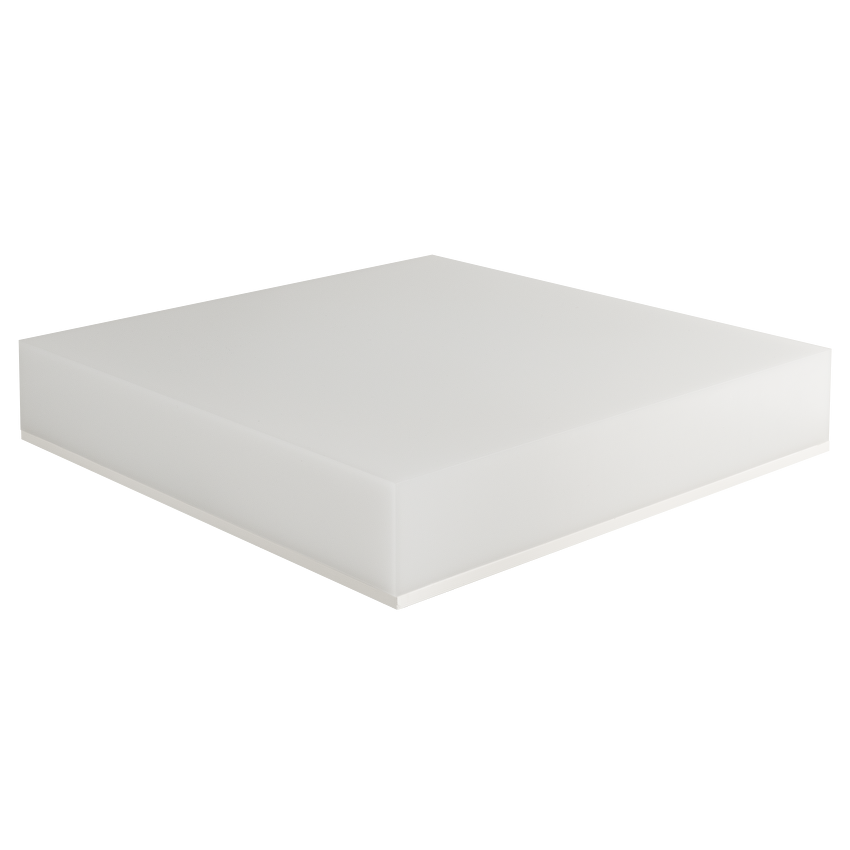 Plafonieră 18W/24W/30W, CCT 3000K/4000K/5000K, 220V-240V AC, IK08, alba, patrata, IP54, IK08 - imagine 3