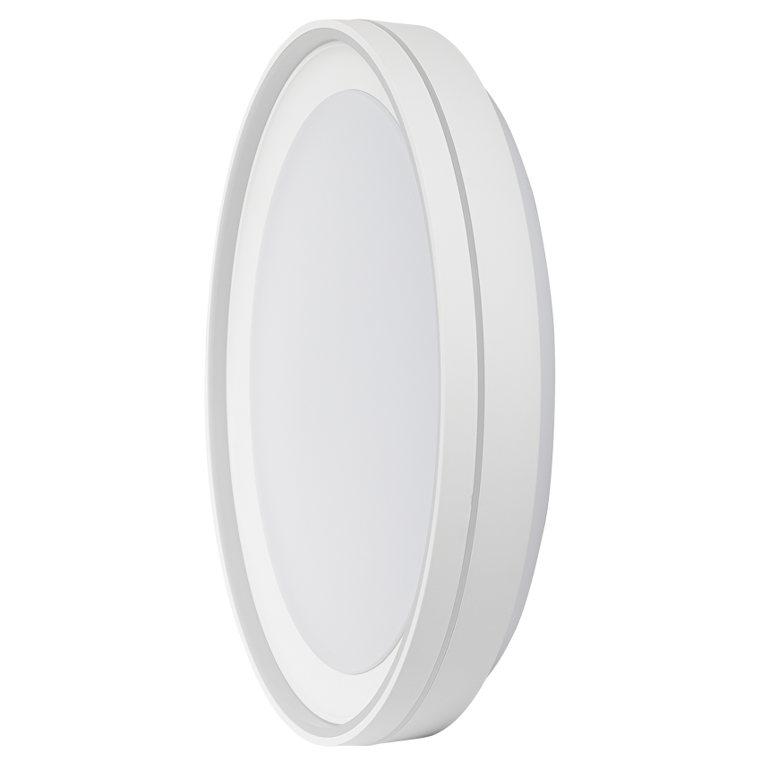 Plafonieră LED dimabilă CCT cu telecomandă, alba, 45W, 3000/4000/6000K, 220-240V AC, IP20 - imagine 2