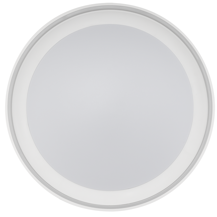 Plafonieră LED dimabilă CCT cu telecomandă, alba, 45W, 3000/4000/6000K, 220-240V AC, IP20 - imagine 1