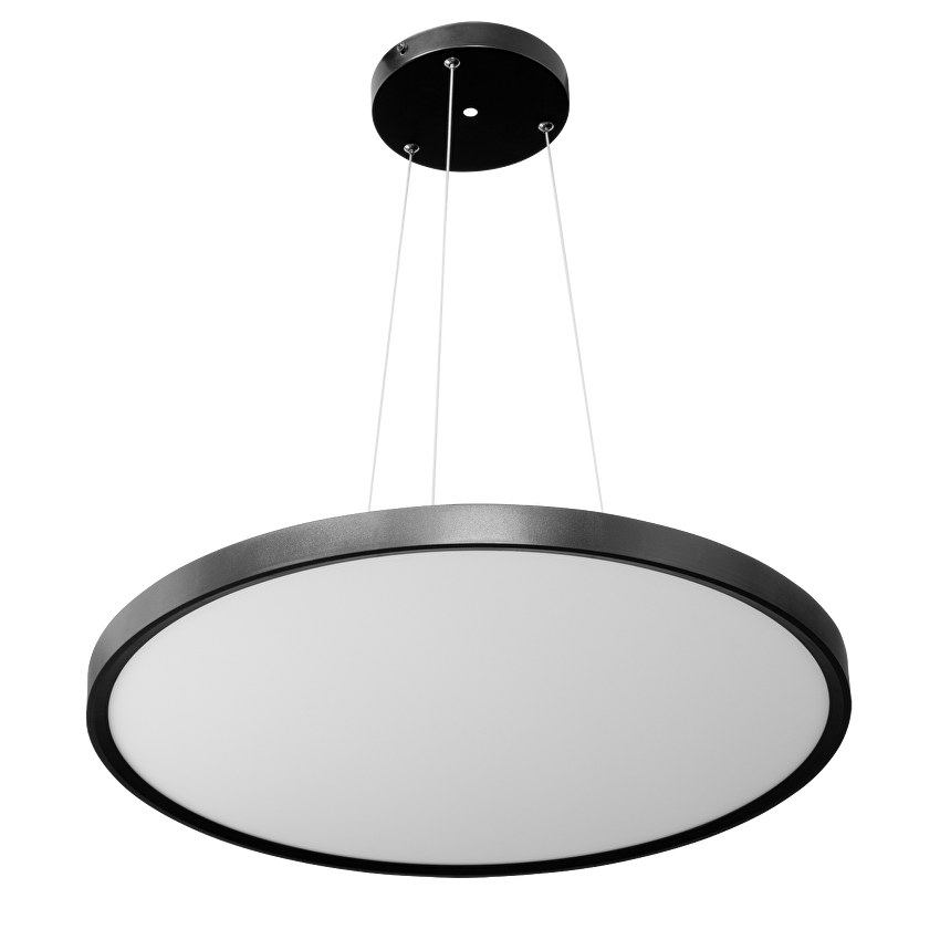 Plafonieră LED slim, neagra, 40W, 3000K/4000K/6000K, 220V-240V AC, IP20 - imagine 3
