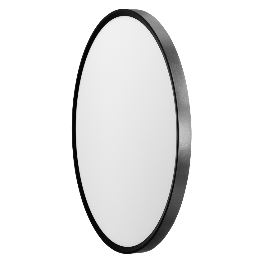 Plafonieră LED slim, neagra, 40W, 3000K/4000K/6000K, 220V-240V AC, IP20 - imagine 2