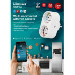 Priza dubla WI-FI SMART, 16A, 3500W, 220-240V AC - imagine 4