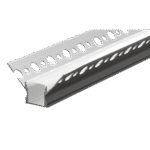 Profil unghiular de interior aluminiu bandă LED pentru rigips, 13mm, 3m – Comenzi sub 25 buc/bax: ridicare din depozit