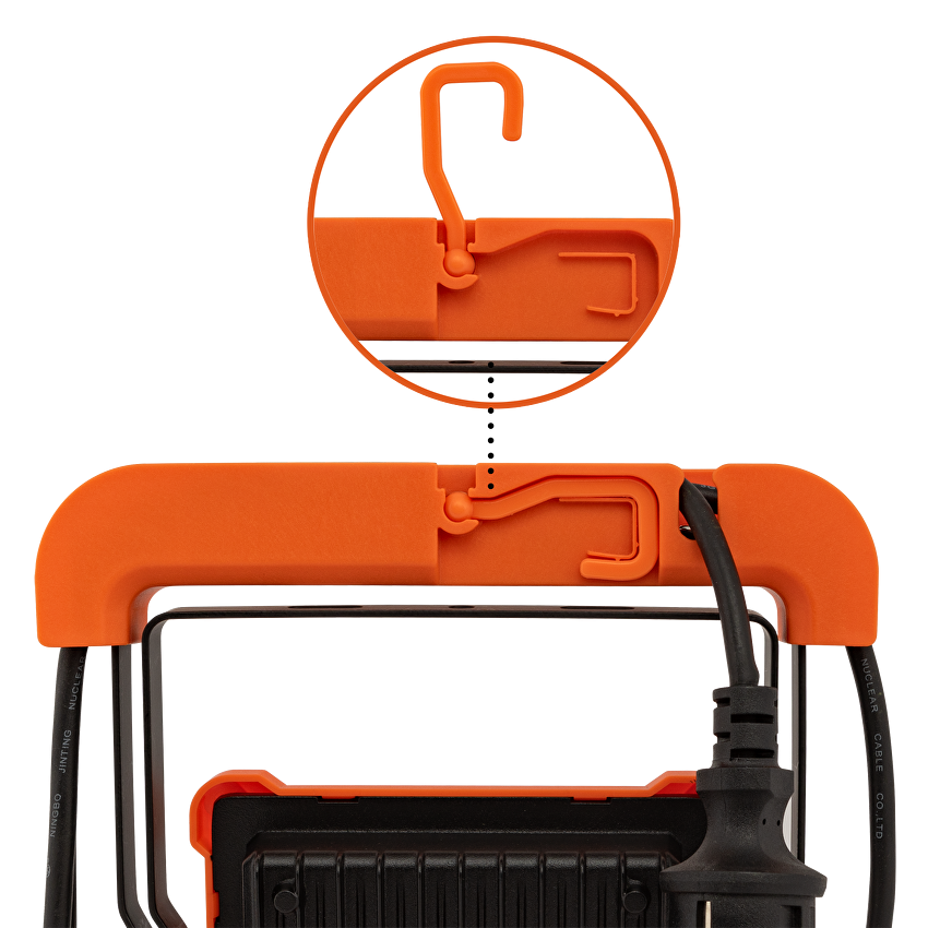 PROIECTOR LED PENTRU ȘANTIER 20W 5000K 220V AC IP65 - imagine 1