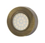 Ramă spot fix, rotunda, culoare alama satinata, pentru LML220442SB - imagine 2