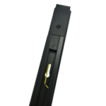 Sina pentru proiectoare, 2 fire, 2M, neagra - imagine 2