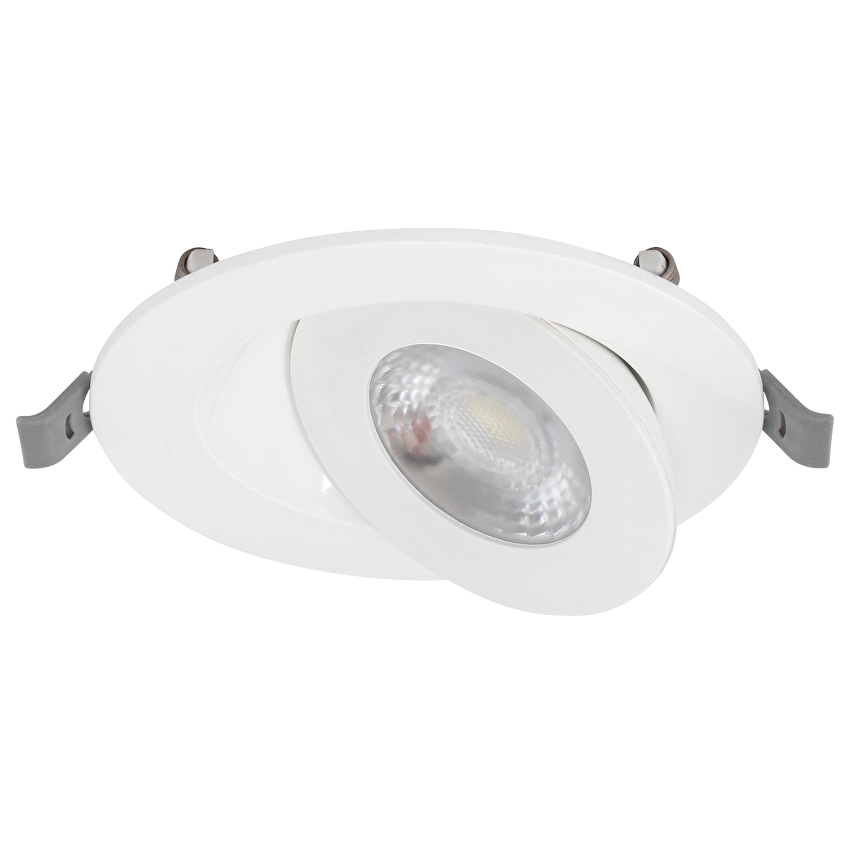 Spot LED downlight 7W 3000K/4200K/6500K, alb, montaj incastrat - imagine 2