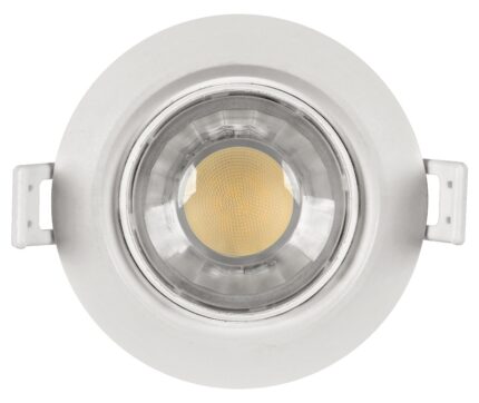 SPOT LED INCASTRABIL, rotund, reglabil, 8W, lumină neutră