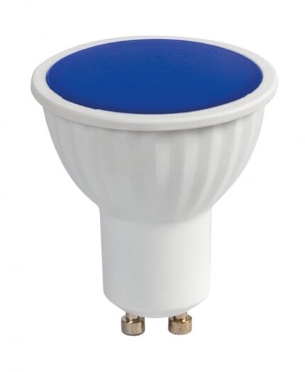 Spot LED, 5W, GU10, 220-240V AC, lumină albastra