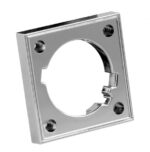 Spot mini LED PENTRU MOBILIER, cu ramă, pătrat, 1.5W, 4000K, corp cromat, LUMINĂ NEUTRĂ - imagine 4