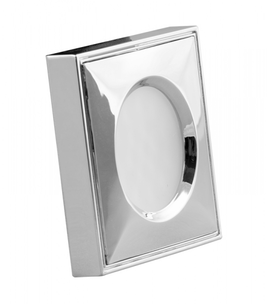 Spot mini LED PENTRU MOBILIER, cu ramă, pătrat, 1.5W, 4000K, corp cromat, LUMINĂ NEUTRĂ - imagine 3