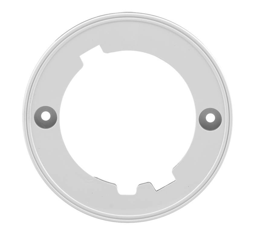 Spot mini LED PENTRU MOBILIER, cu ramă, rotund, 1.5W, 4000K, corp ALB, LUMINĂ NEUTRĂ - imagine 2