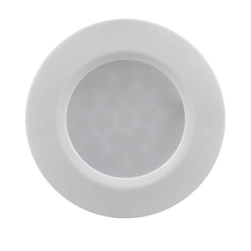 Spot mini LED PENTRU MOBILIER, cu ramă, rotund, 1.5W, 4000K, corp ALB, LUMINĂ NEUTRĂ - imagine 1