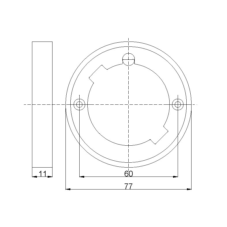 Spot mini LED PENTRU MOBILIER, cu ramă, rotund, 1.5W, 4000K, corp ALB, LUMINĂ NEUTRĂ - imagine 4