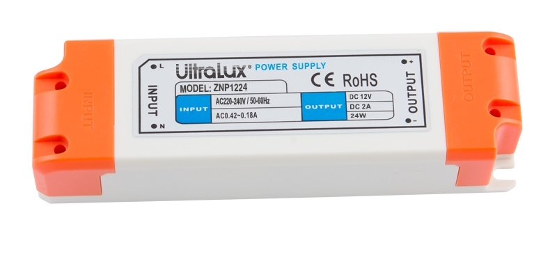 SURSĂ MINI ALIMENTARE 24W, 12V DC, IP20 - imagine 1