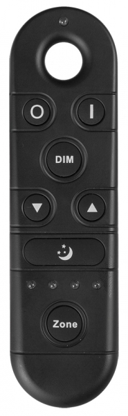 Telecomandă Smart 2.4G RF pentru iluminat LED, 4 zone