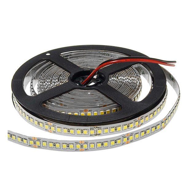 91_4421 BANDA LED 2835 196L/M 24V 12MM 20W/M 2100LM/M 2800K IP20 - imagine 1