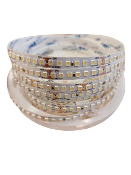 Banda Led 2835 24v 238led 18w 3000k ip20