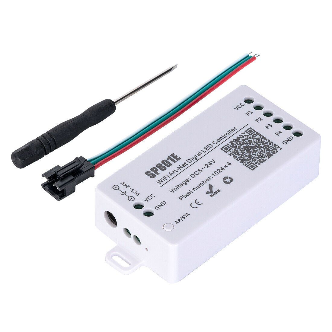 1397_642b1adeb3f7eb6e65930c12997c58e45bf462d78f62a_sl1600 Controler Banda LED SP801E - imagine 1