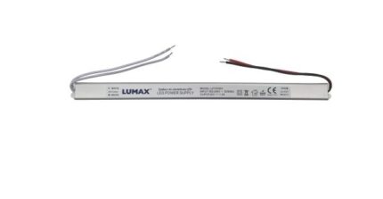 Sursă de alimentare slim 24V 60W, dimensiuni 320x18x18mm, pentru benzi LED