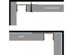 Profil led 2m rigips - imagine 3