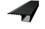 Profil trepte din aluminiu NEGRU pentru Banda Led